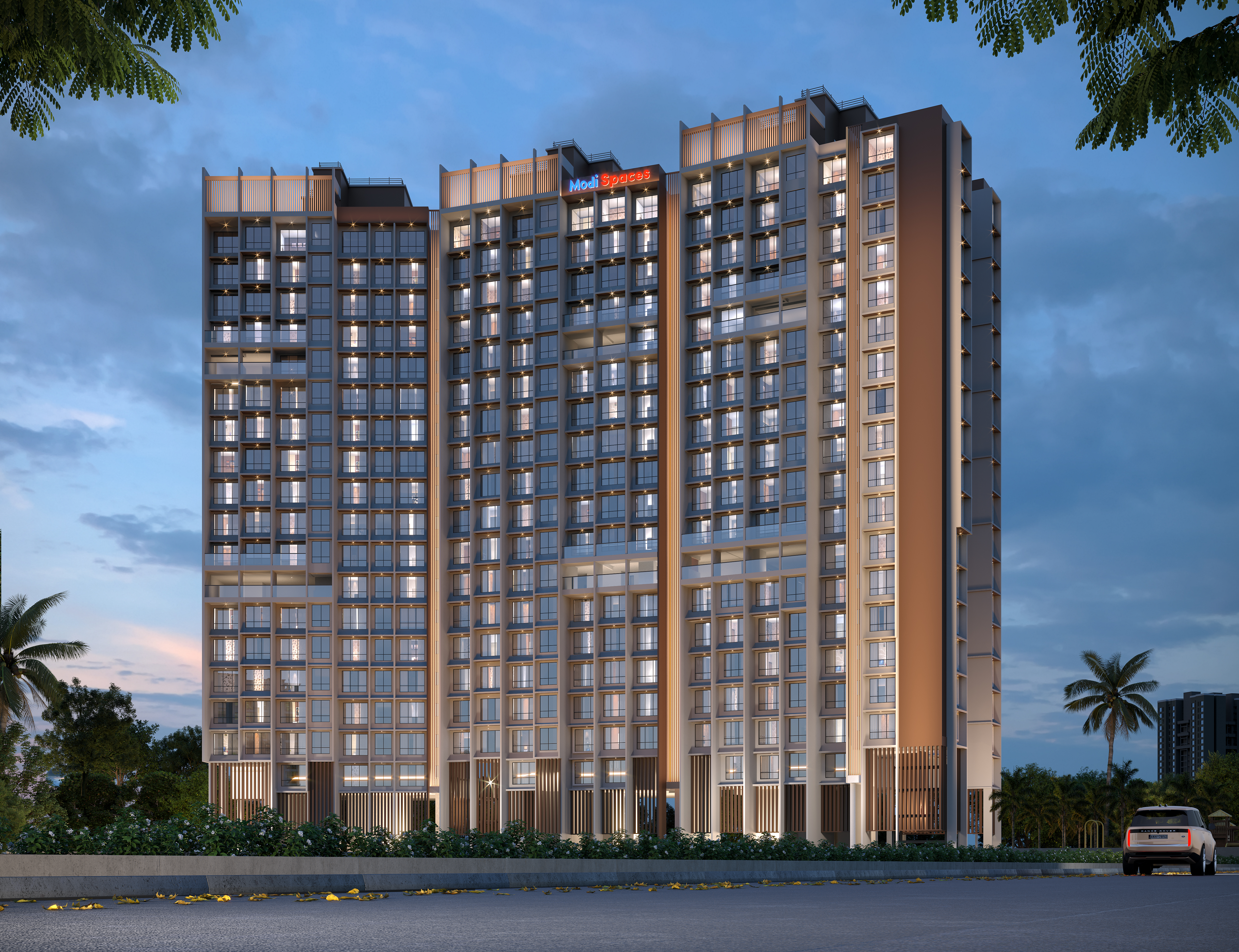 Building Exterior — Perspective View